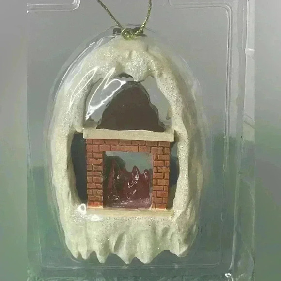 Vintage NEW FIGI SANTA'S CRYSTAL VALLEY ORNAMENT  "1999 HAPPY NEW MILLENNIUM" - Picture 5 of 5